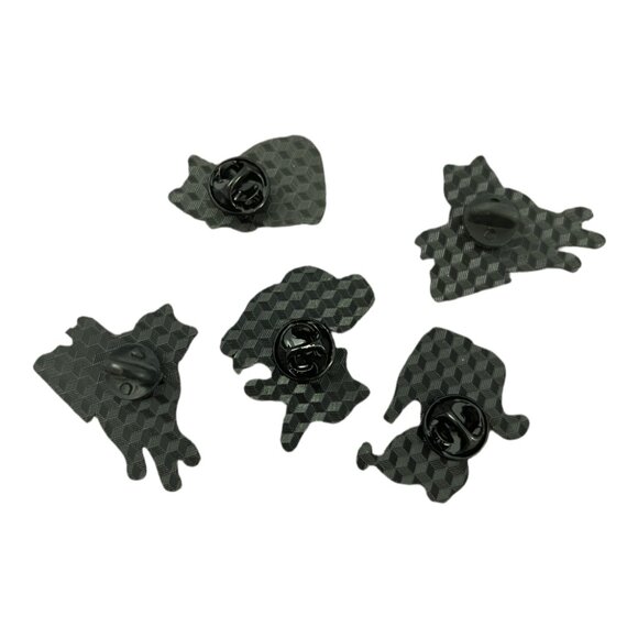 🧷Cat Enamel Pins - BUNDLE OF 4! - Cats and Wine Themed - Plus One Extra! - Picture 6 of 6